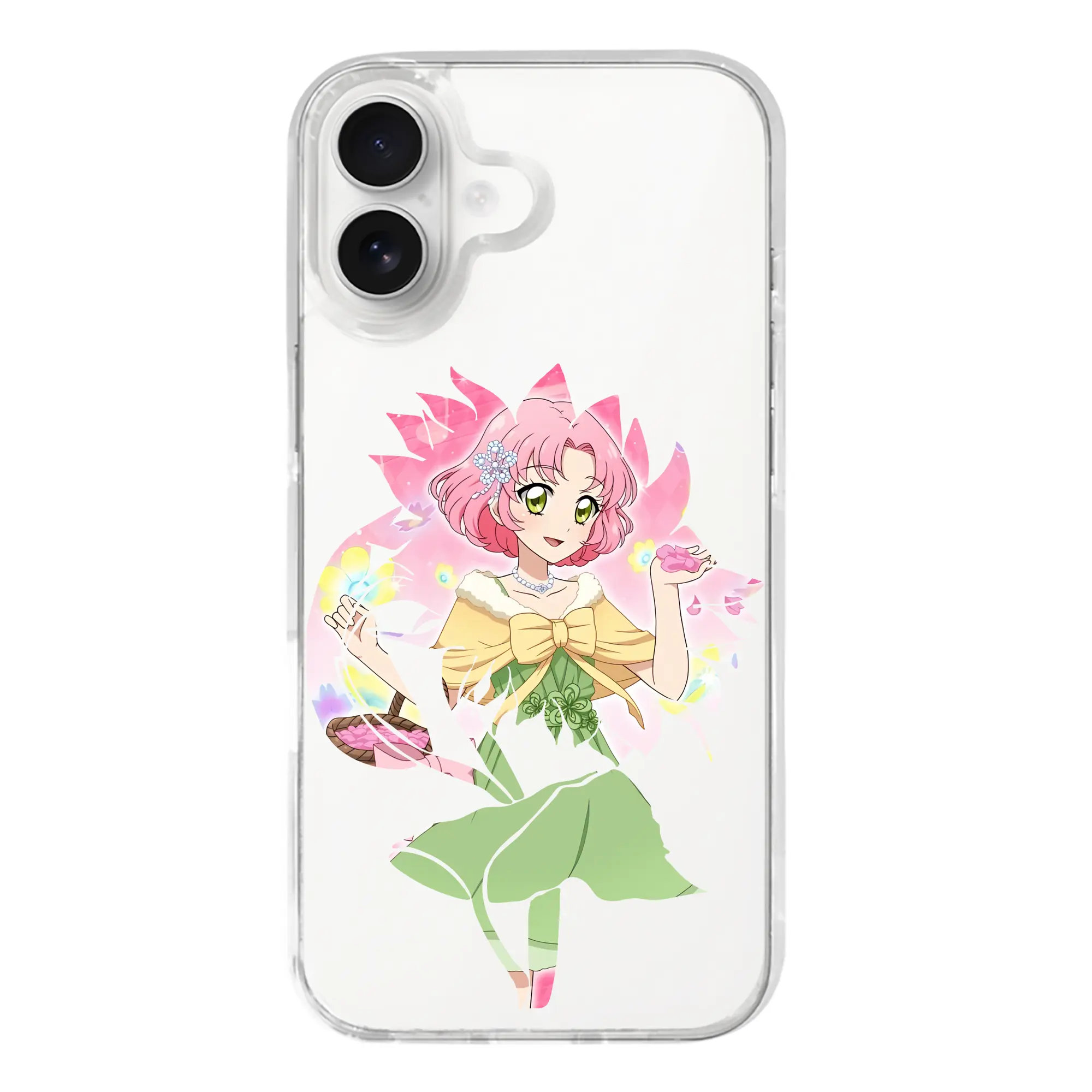 アイカツ グッズ 北大路 さくら - iPhone 17シリーズ 透明スマホケース – 薄型・耐衝撃・精密フィット保護カバー